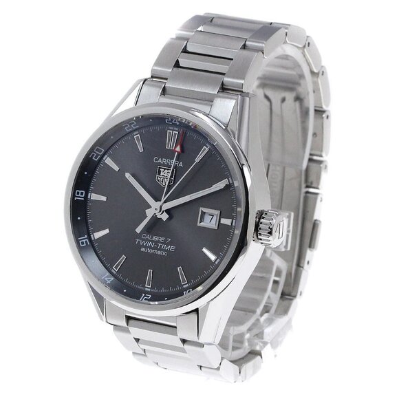 Tag Heuer Other - TAG HEUER Carrera twin time WAR2012-0 Caliber 7 Automatic Men's Watch_826930